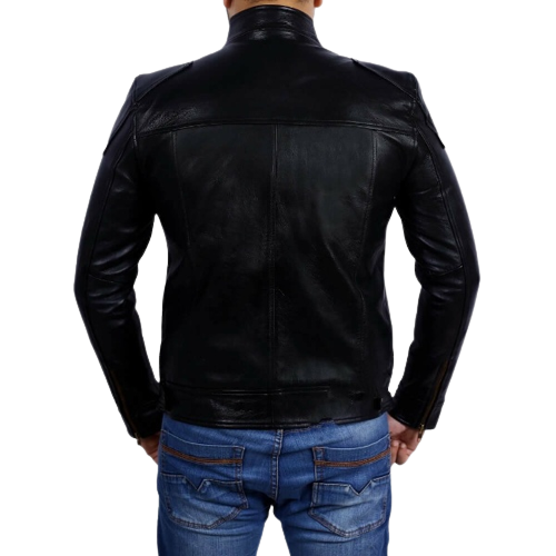 Real Biker Genuine Leather Jacket Zing Apparel