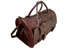 Best Leather Duffle Bag, Premium Lining Zing Apparel
