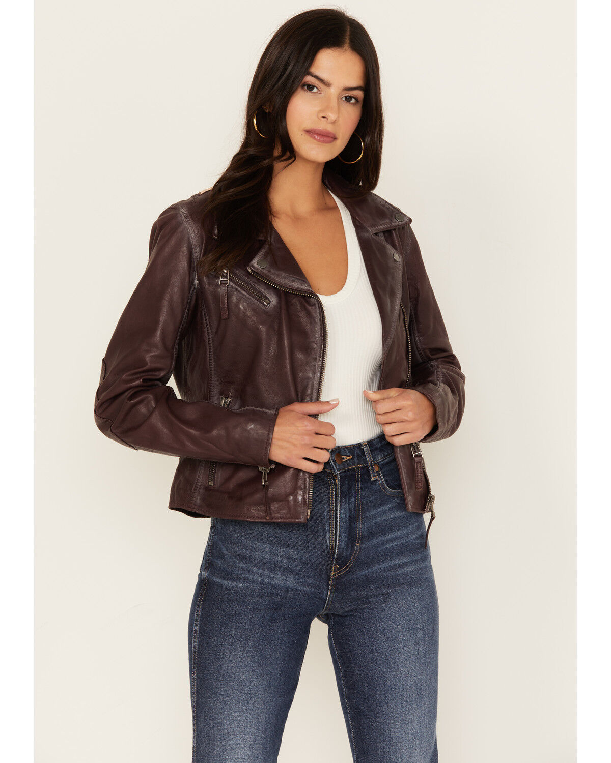 mauritius-dark-brown-christy-moto-jacket-Women