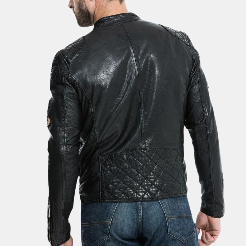 Black Leather Jacket For Men Zing Apparel