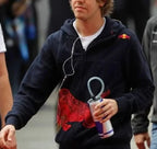 Navy Vintage Red Bull Big Logo Racing Hoodie Zing Apparel