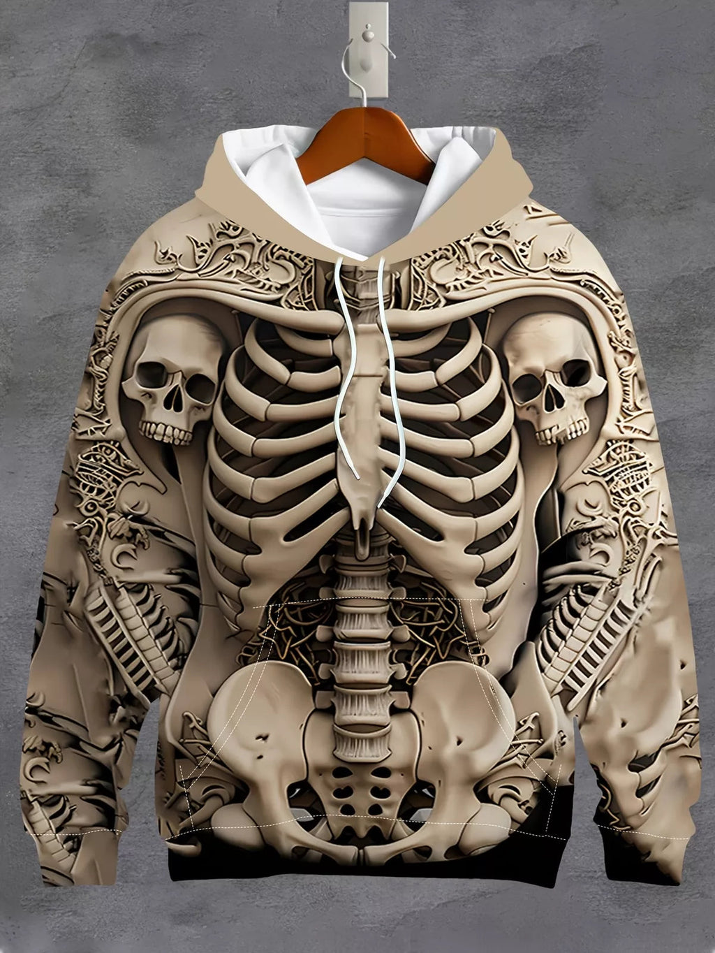 skull 3d hoodieâ€‹