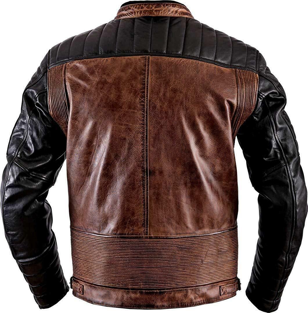 Handmade Brando Leather Biker Jacket Men Zing Apparel