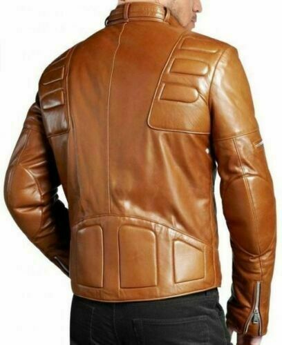 Men's Vintage Motorcycle Leather Jacket Zing Apparel