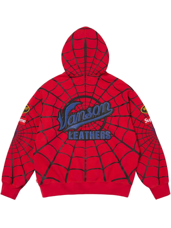 supreme-vanson-leathers-spiderman-zip-up-hooded-sweatshirt