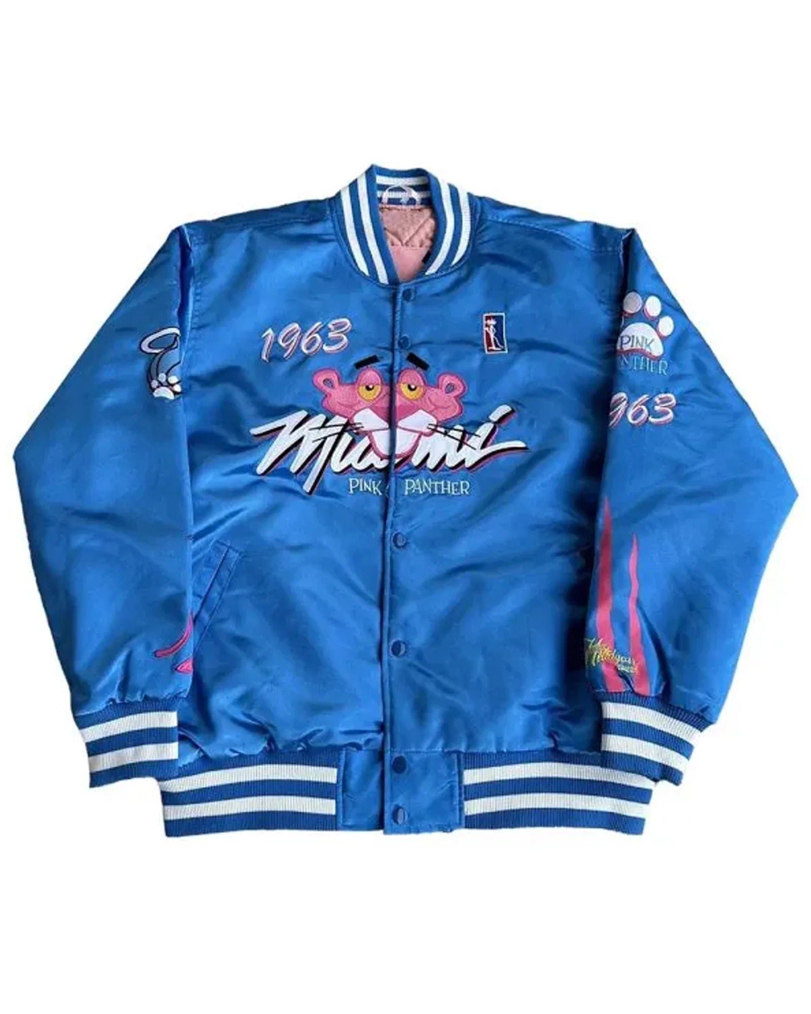 1963_Pink_Panther_Miami_Blue_Jacket 1963 Pink Panther Miami Blue Jacket