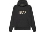 1977 Essentials Hoodie Black
