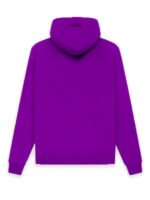1977 Essentials Hoodie Purple Back