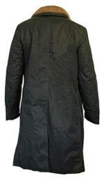 Blade Long Fur Ruuner Coat, Black Zing Apparel