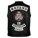 Angel Reyes Mayans M.C Leather Vest The Prime Jacket