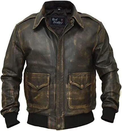 A2 Aviator Retro Style Flight Jacket Zing Apparel