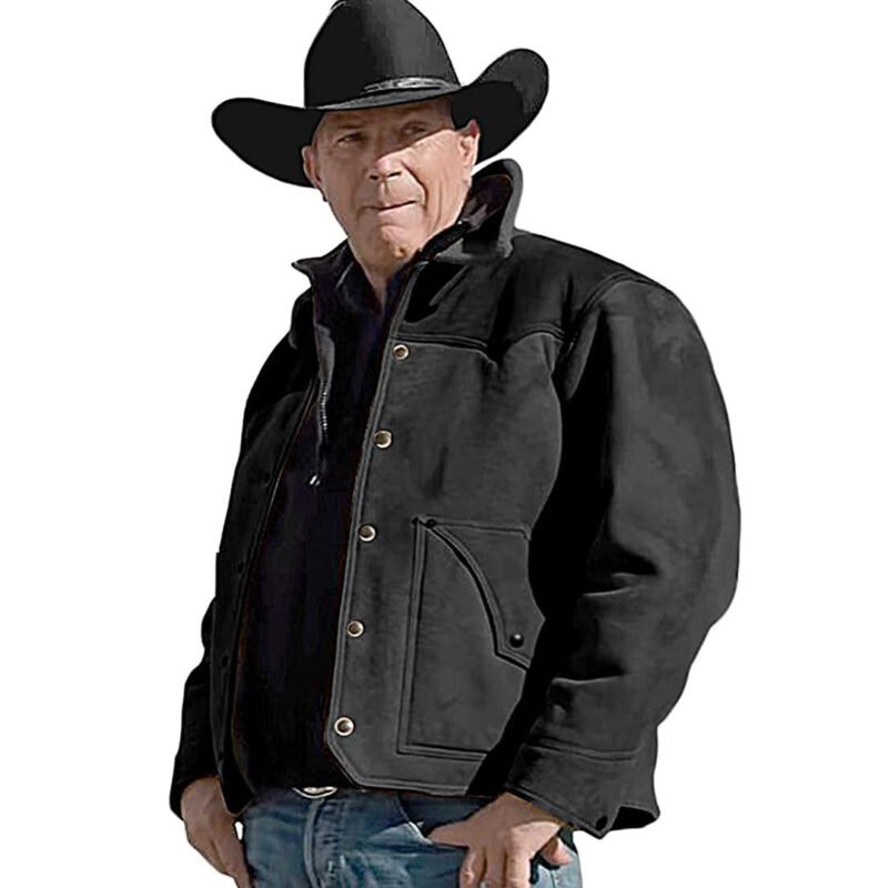 Men's Western American Black Marston Jacket Zing Apparel