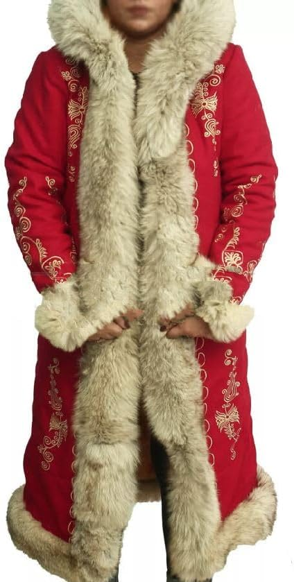 Women Christmas Chronicles Mrs. Claus Coat Zing Apparel