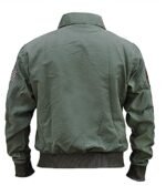 Top Gun T-C Cotton Jacket Men, Green Zing Apparel
