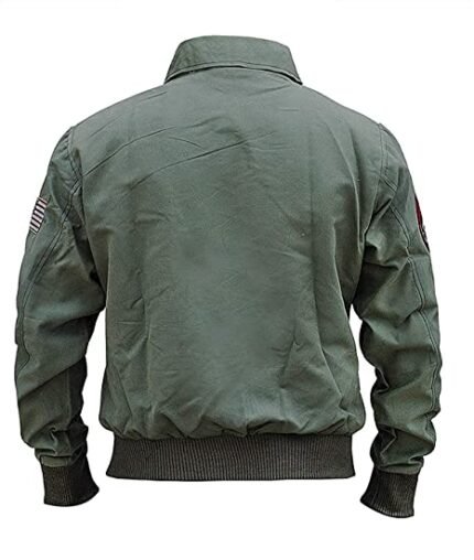 Top Gun T-C Cotton Jacket Men, Green Zing Apparel