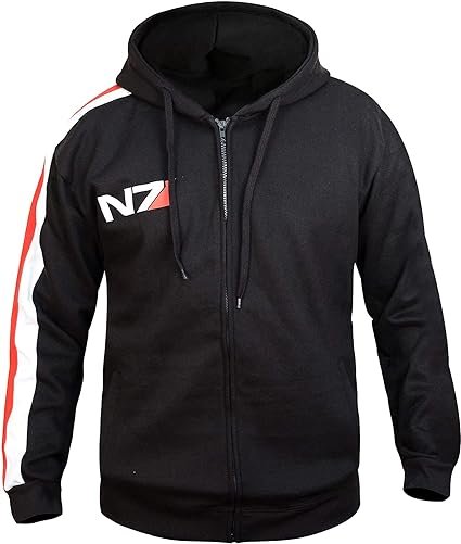 Mass Effect N7 Hoodie Jacket Men Zing Apparel