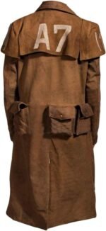 A7 Fallout NCR Suede Leather Jacket Zing Apparel