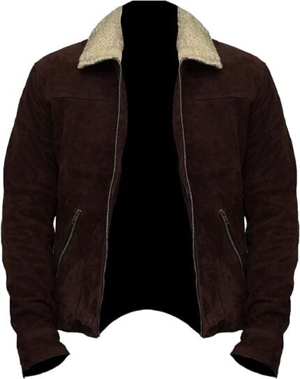 Walking Dead Brown Suede Jacket Zing Apparel