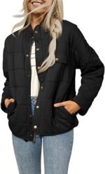 Quilted Cotton Jacket For Women, Cotton Black Jacket Zing Apparel