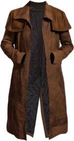 A7 Fallout NCR Suede Leather Jacket Zing Apparel