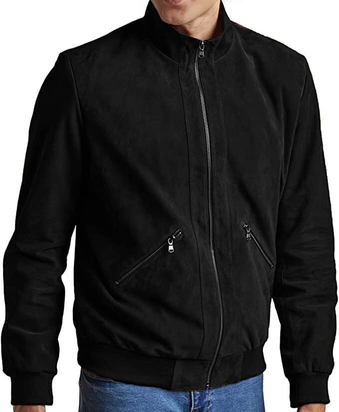 61dA8EBwHRS._AC_SX679._SX._UX._SY._UY_a037ff40-46bc-46c0-8117-e24b334f2049 Blain Black Suede Bomber Jacket Zing Apparel