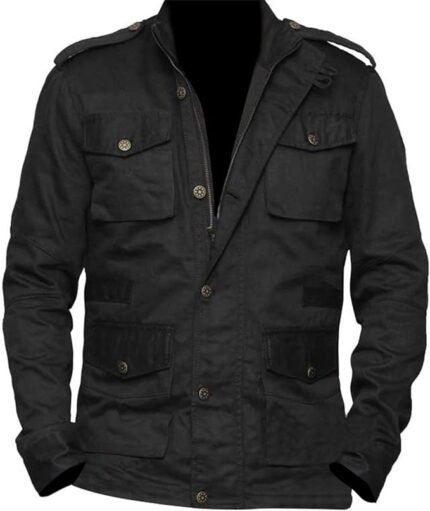 John Black Bernthal Cotton Jacket Men Zing Apparel