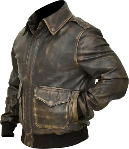 A2 Aviator Retro Style Flight Jacket Zing Apparel