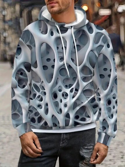 3D Graphic Printed Hoodies Daily Going out Zing Apparel