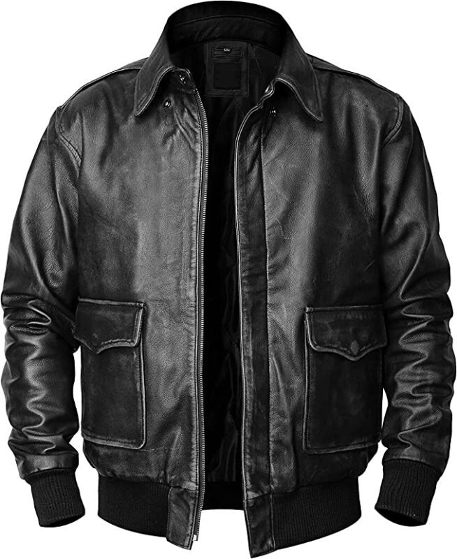 aviator bomber jacket