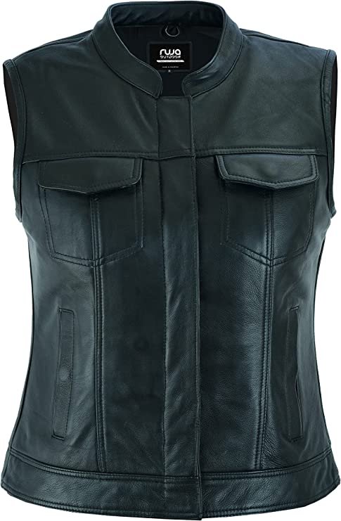 81zMAtfW3wL._AC_UY741_beeed65d-58ab-4d8b-b750-571bbf298bb7 Daniel Smart Leather Vest For Women, Black Zing Apparel
