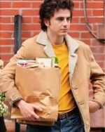 A Complete Unknown 2024 Bob Dylan Shearling Jacket