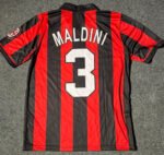 Ac Milan Maldini Vintage Jersey - Image 4