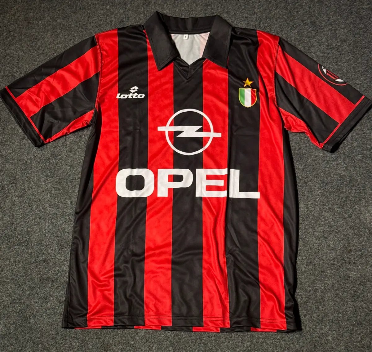 Ac Milan Maldini Vintage Jersey - Image 1