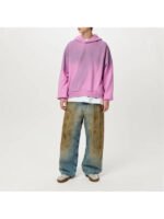 Acne Studios Hoodie Pullover Pink Front