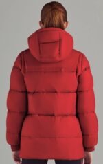 Adena-Womens-Lightweight-Puffer-Red-Jacket-Back