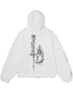 Adidas Thug Club Dragon Jacket White Back