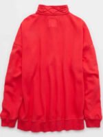 Aerie Oh Snap Sweatshirt Red Back