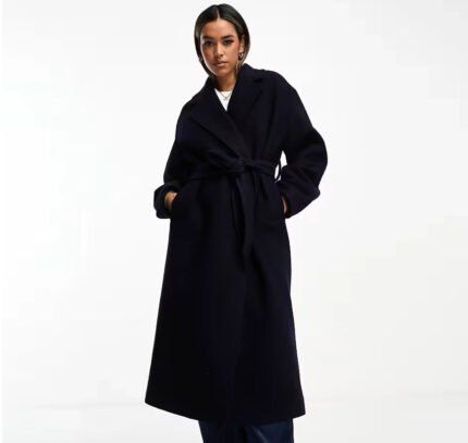 And Other Stories Wool Coat Black