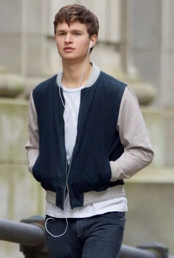 Ansel-Elgort-Blue-Varsity-Jacket Ansel-Elgort-Blue-Varsity-Jacket