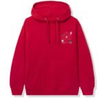 Anti Social Social Club Hoodie Red - Image 4