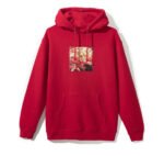 Anti Social Social Club Hoodie Red - Image 6