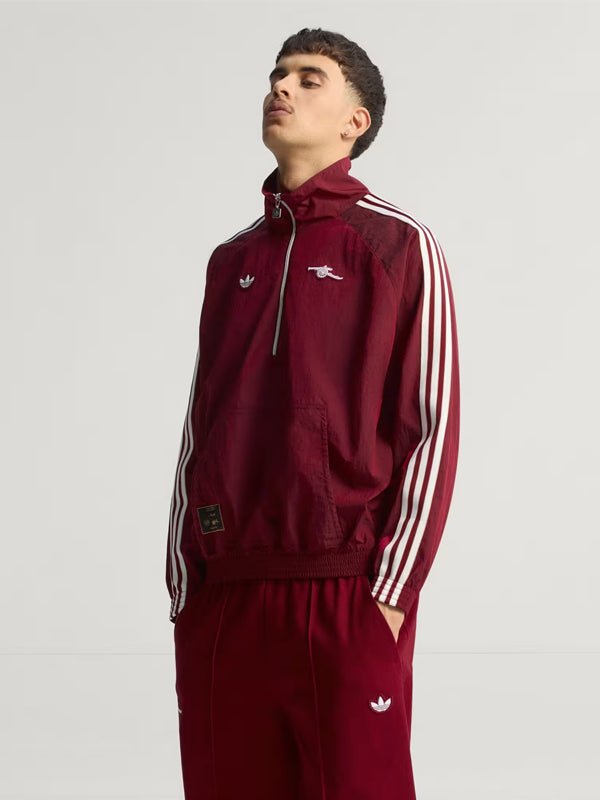 Arsenal-Adidas-25-26-Terrace-Icons-Half-Zip-Jacket Arsenal-Adidas-25-26-Terrace-Icons-Half-Zip-Jacket