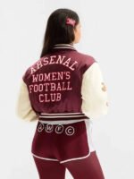Arsenal Bomber Jacket Womens - Image 3