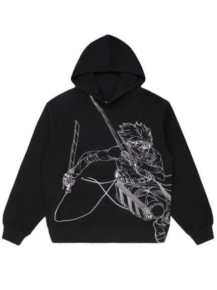 Attack-On-Titan-Levi-Line-Hoodie-Black