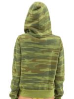Aviator Nation Hoodie Camo Zip Back