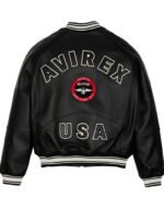 Avirex Stadium Leather Jacket Zing Apparel