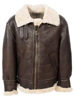 B3 Sheepskin Brown Shearling Jacket