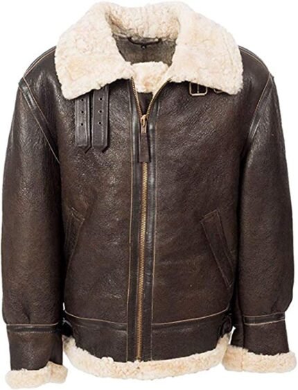 B3-Sheepskin-Brown-Shearling-Jacket