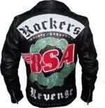 Black Lambskin Leather Jacket, Biker Jacket Zing Apparel