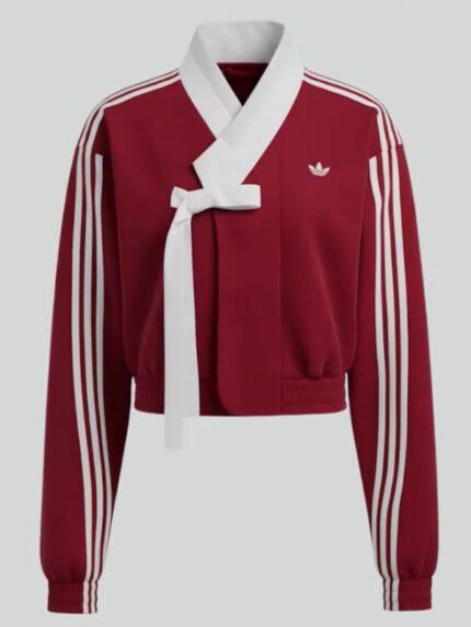 Babymonster-x-Adidas-Hanbok-Jacket-Red
